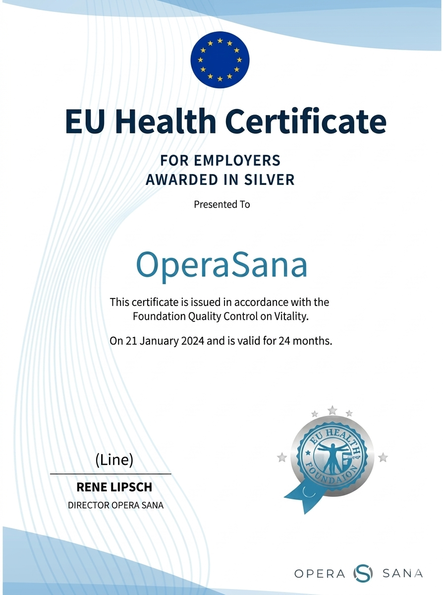 EU Health Certificate behaald!